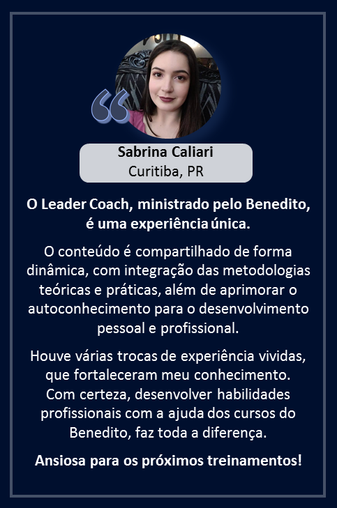 liderança e inspiração leader coach