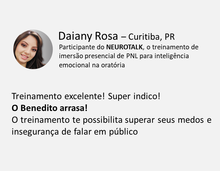 Neurotalk Benedito - feedback 1